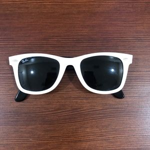 Ray-Ban Black and White Wayfarer